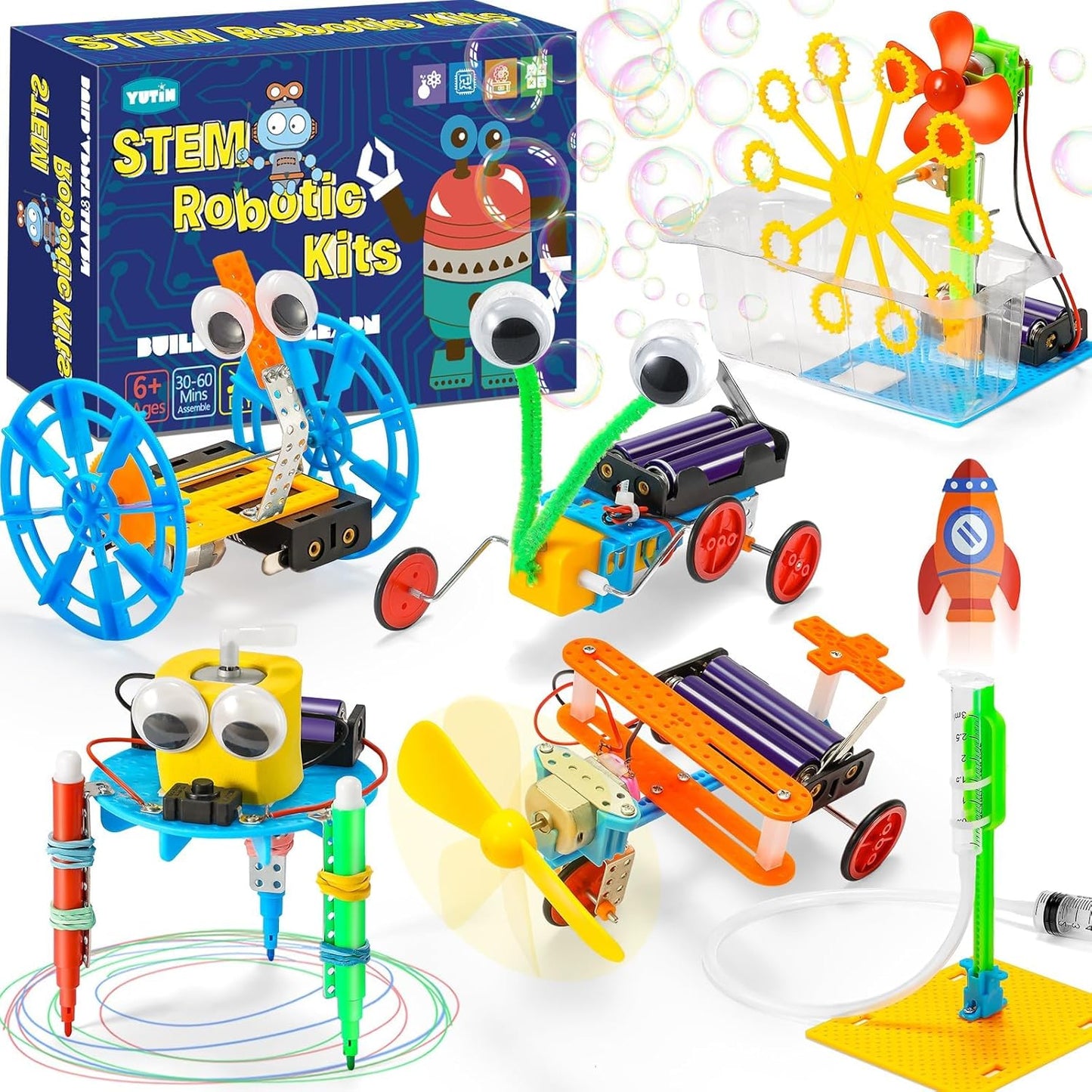 Yutin STEM Robot Kit: Creative Engineering Fun!