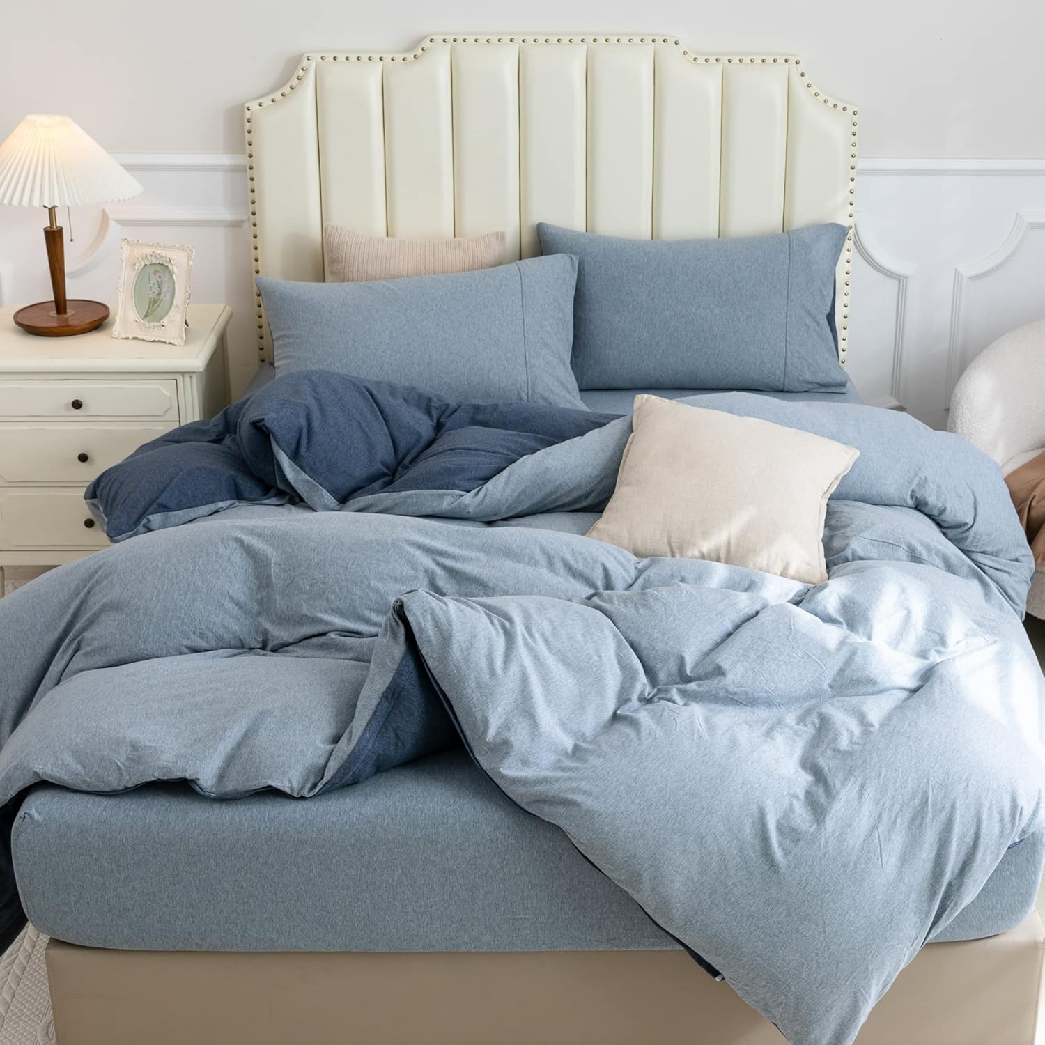 PURE ERA Jersey Knit Duvet Cover Set for Ultimate Comfort
