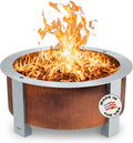 Breeo Smokeless Fire Pit X Series 34.5 in - Clean Outdoor Heat