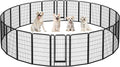 Yaheetech 24 Panels Dog Playpen for Indoor and Outdoor Use