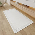 Waffle Bathroom Runner Rug 2x4 ft - Super Absorbent Quick Dry
