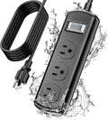 EIGSO Outdoor Power Strip Weatherproof Surge Protector - IPX6 Rated