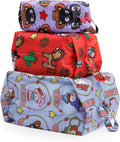 BAGGU 3D Zip Set Packing Cubes - Travel Organizer Organizers