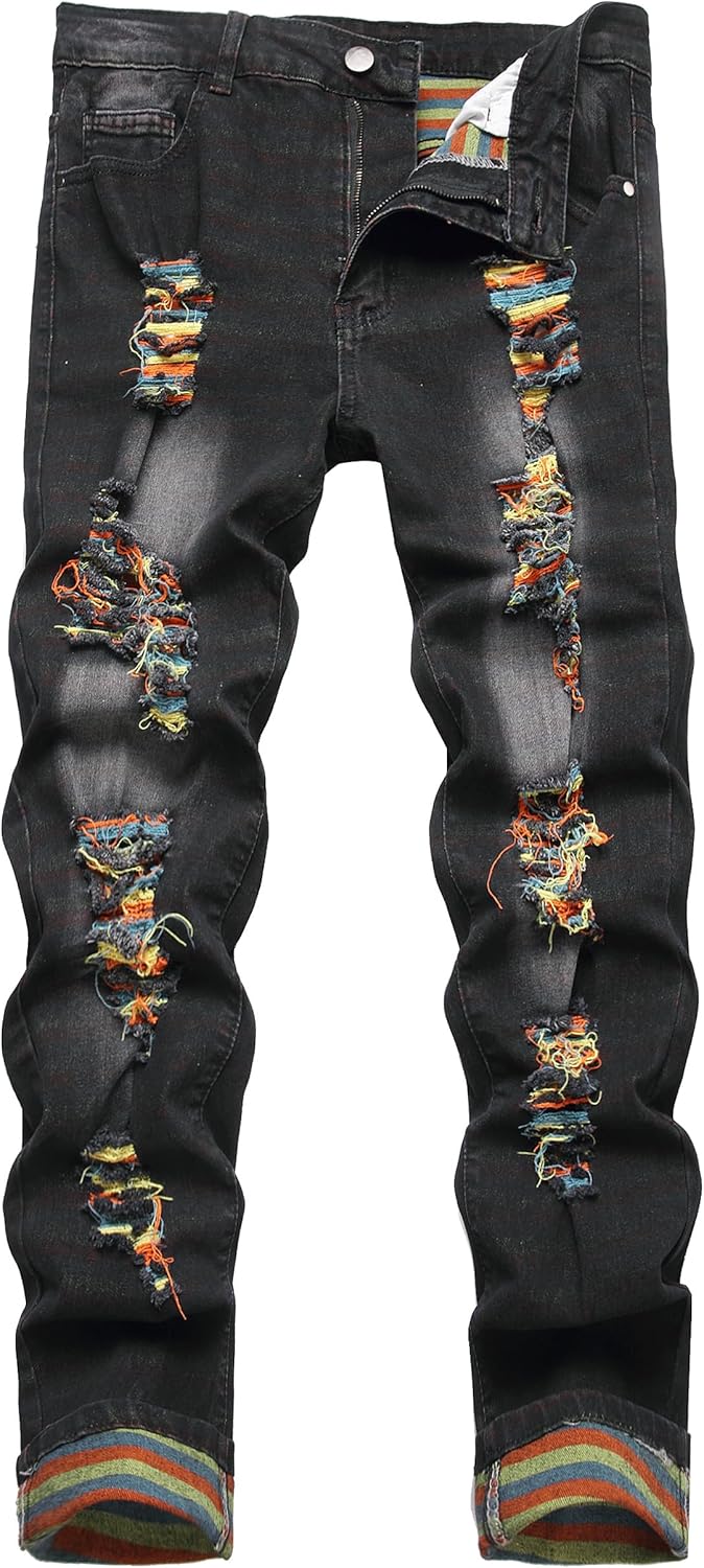 DANT BULUN Men's Ripped Distressed Slim Fit Denim Jeans Review