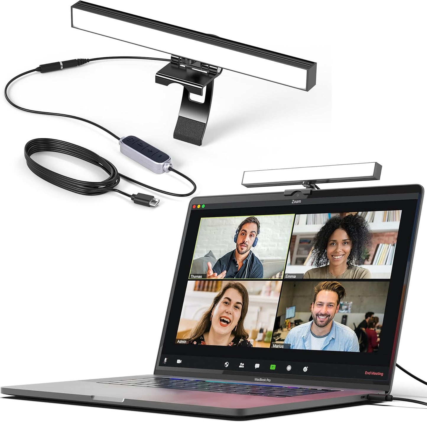 HumanCentric Video Conference Lighting for Professional Streaming
