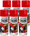 Rust-Oleum Engine Enamel Spray Paint Gloss Red - Durable High-Heat