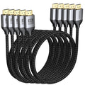 8K HDMI Cable 6FT 5-Pack - High Speed 48Gbps eARC/CL3 Cables