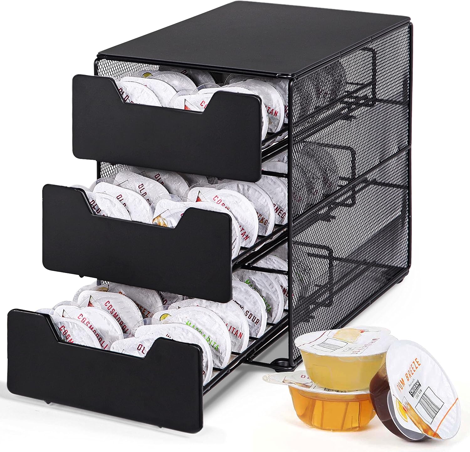Bartesian Capsule Drawer - Holds 48 Pods - Sturdy Holder