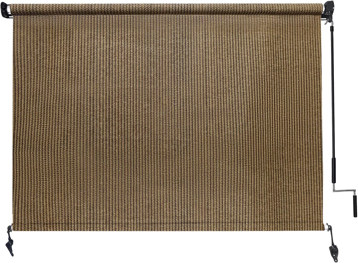 Outdoor Roller Shade 8ft X 6ft with 90% UV Protection for Patios