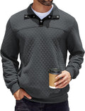 COOFANDY Men's Quarter Sweatshirt for Casual Outdoor Style