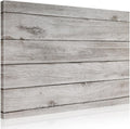 Magnetic Dry Erase Board 24in x 18in - Decorative Gray Wood Plank