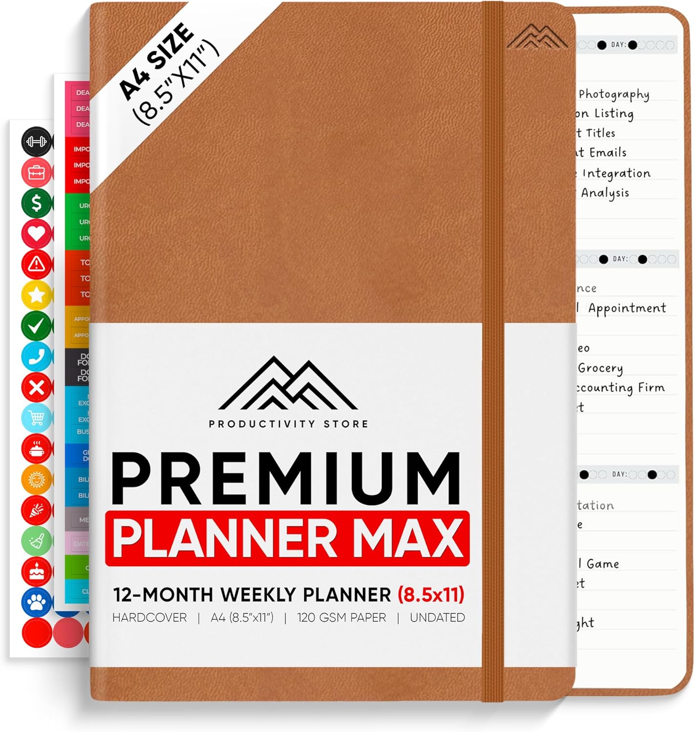 Undated 2025 Planner - The #1 Productivity Planner for Goals