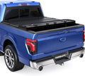 Hard Quad Fold Truck Bed Tonneau Cover Compatible for 2015-2025 Ford