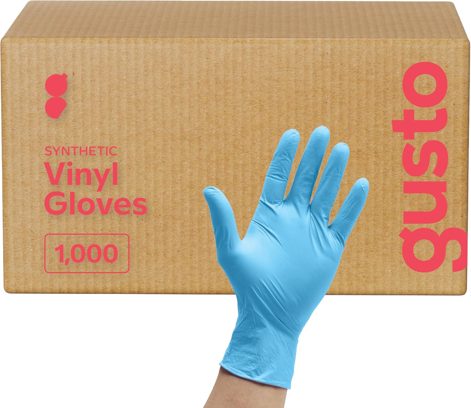 Comfy Package Synthetic Vinyl Blend Disposable Gloves for All Tasks