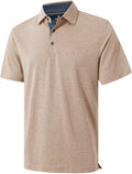 VEBOON Men's Polo Shirts for Versatile Style and All-Day Comfort