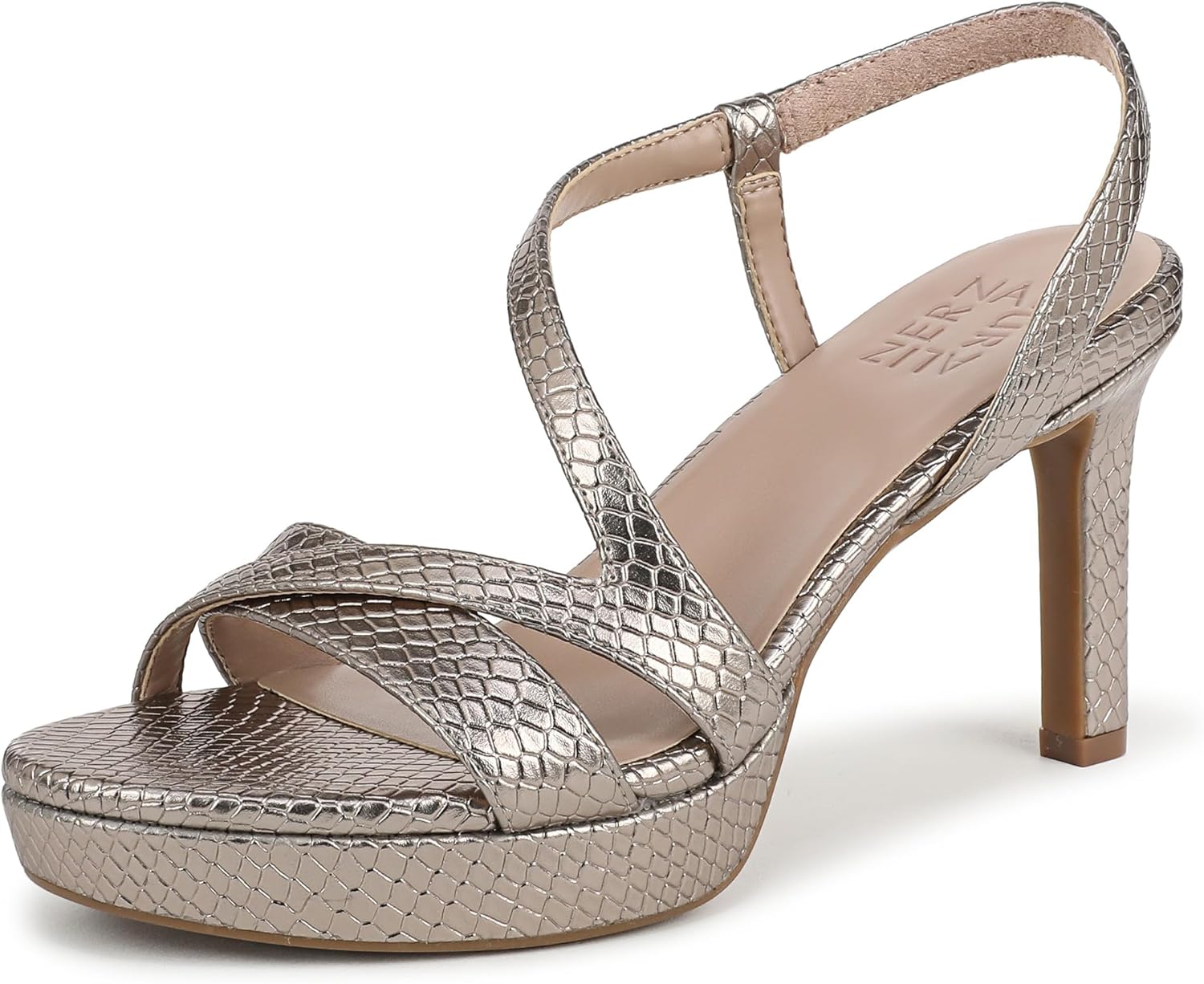 Naturalizer Women's Abby Sandal: Stylish Platform Shoes for Comfort