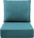 Luxury 6 in Outdoor Cushions 24x24x6 in Thick Patio Seat Cushions