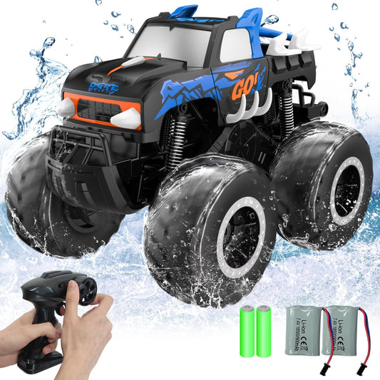 STEMTRON Amphibious Remote Control Car for All Terrain Fun