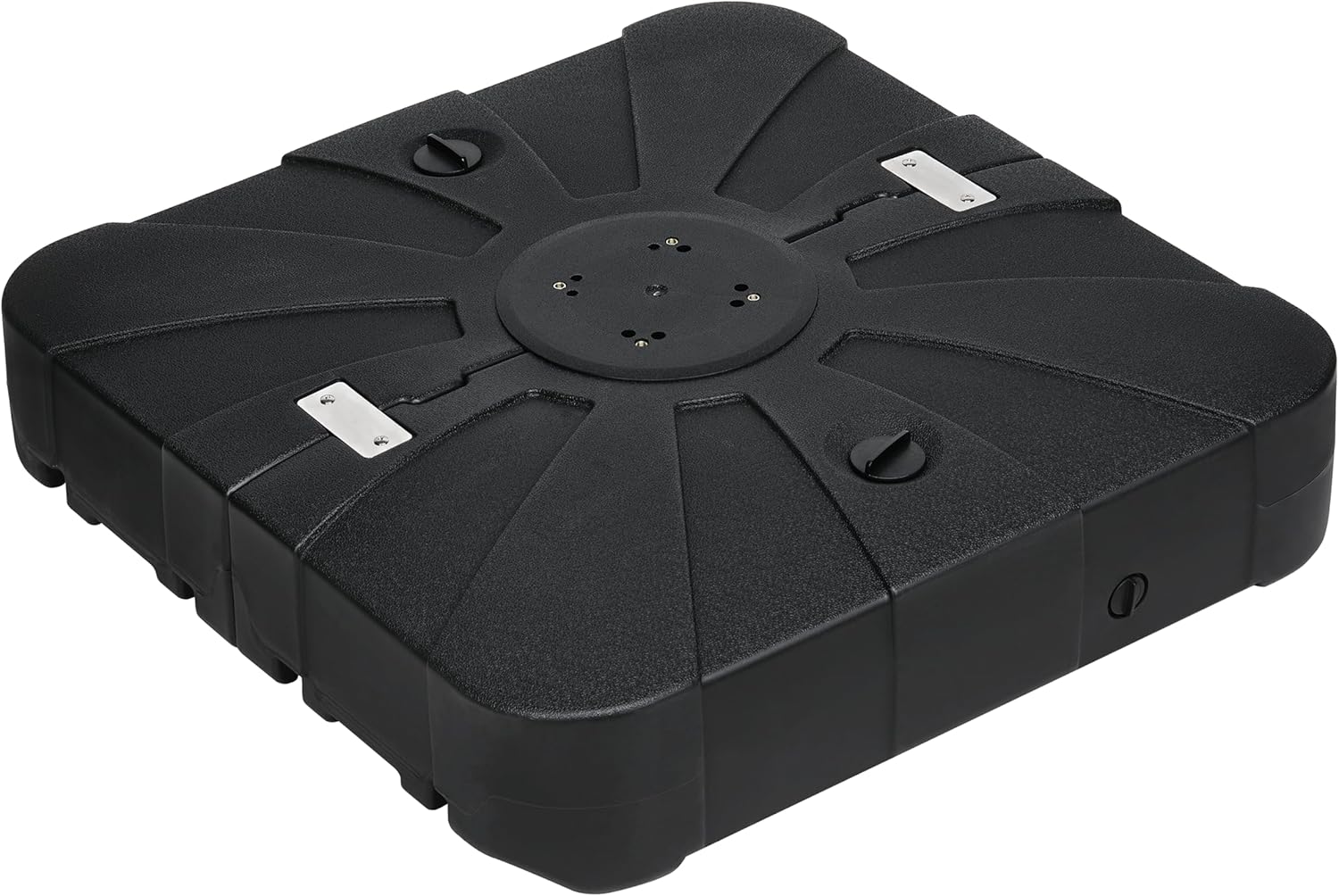 Simple Deluxe Offset Patio Wheels Umbrella Base Stand for Stability