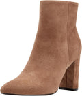 Marc Fisher Women's Glorena Ankle Boot - Suede Pointy Heel