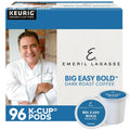Emeril Big Easy Bold Coffee K-Cup Pods 96 Count - Dark Roast