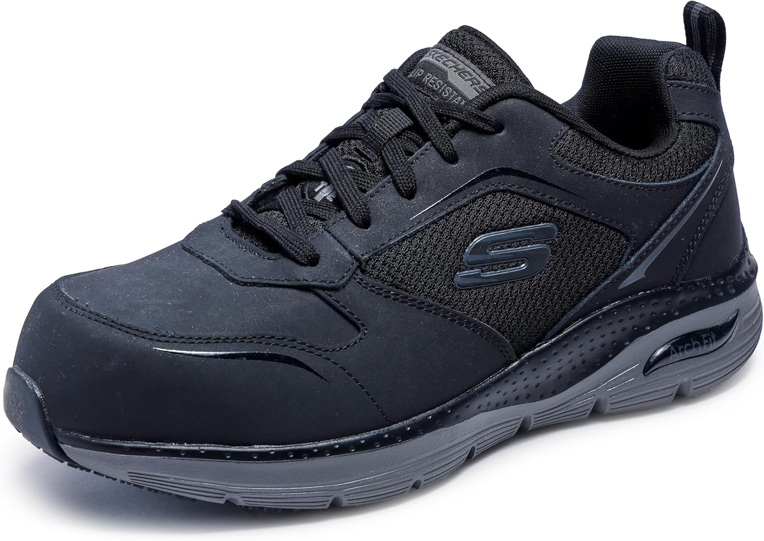 Skechers Men's Lace Up Safety Arch Fit Comp Toe Work Shoes