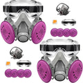 Reusable Half Face Respirator Mask for Dust, Fume, and Welding