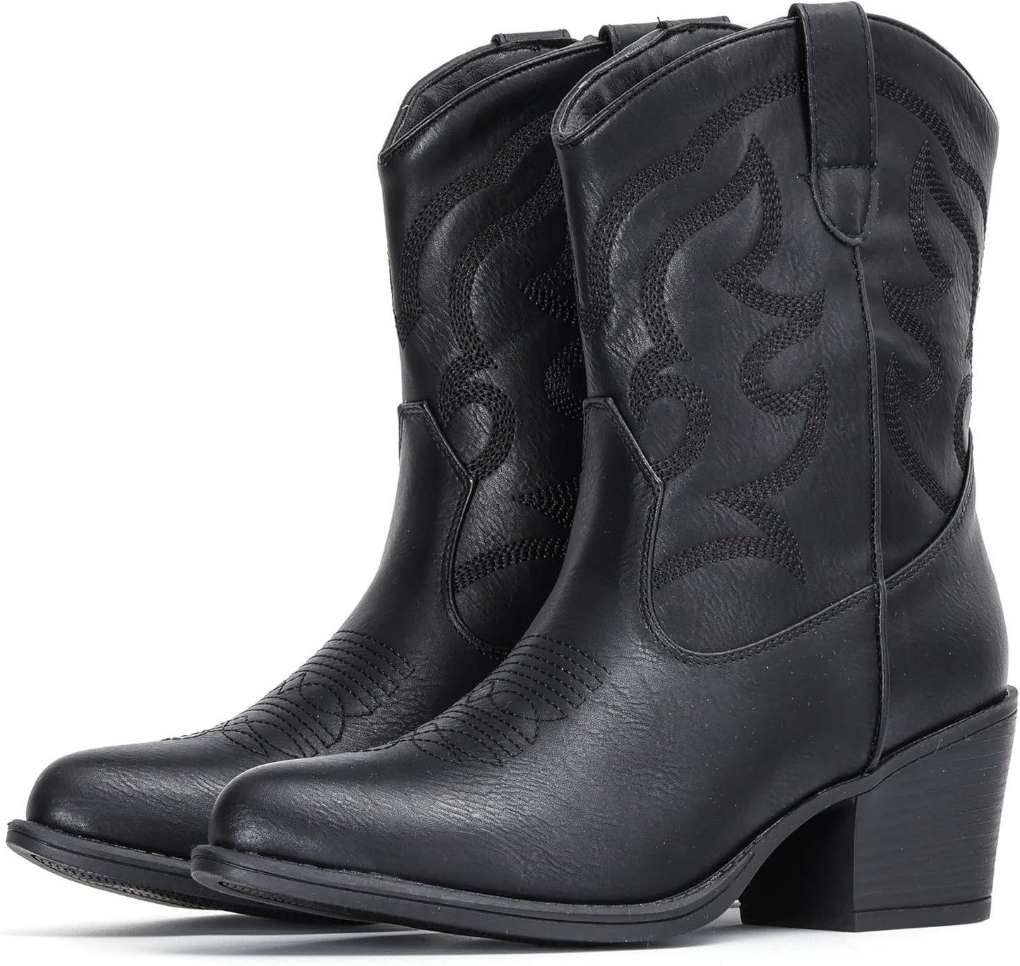 Stylish IXU Cowboy Boots for Women - Comfortable Western Booties