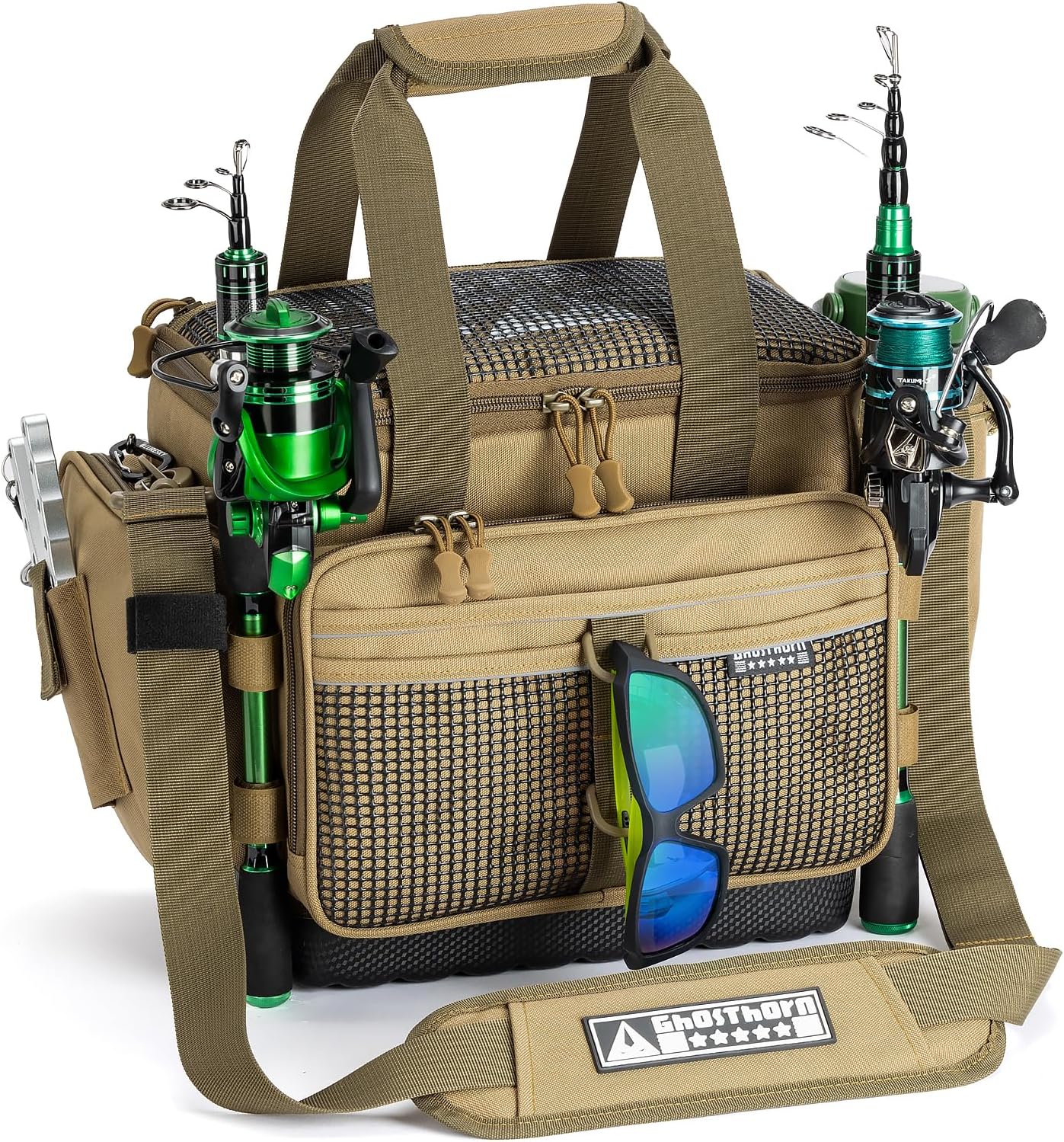 Ghosthorn Fishing Tackle Bag for Saltwater & Freshwater Use
