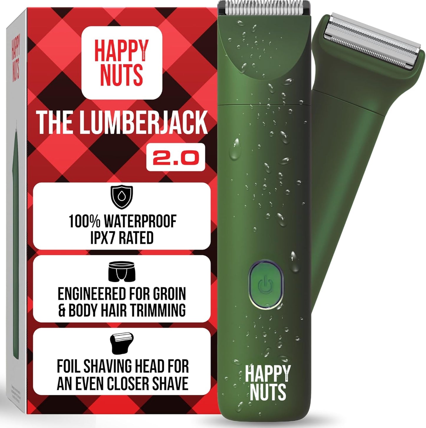 HAPPY NUTS Lumberjack 2.0 Men's Electric Body Trimmer Review
