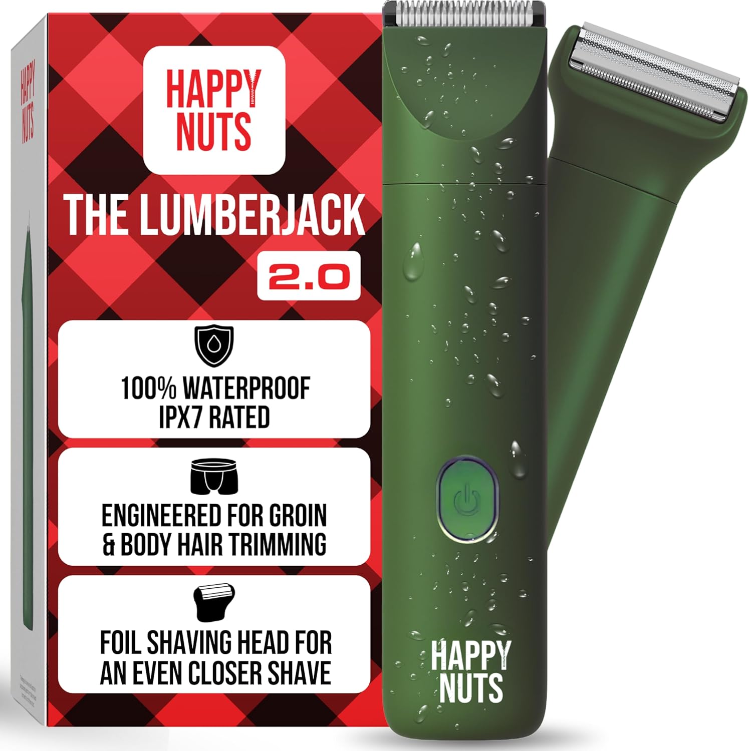 HAPPY NUTS Lumberjack 2.0 Men's Electric Body Trimmer Review