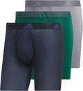 adidas men's microfiber boxer briefs pack for all-day comfort