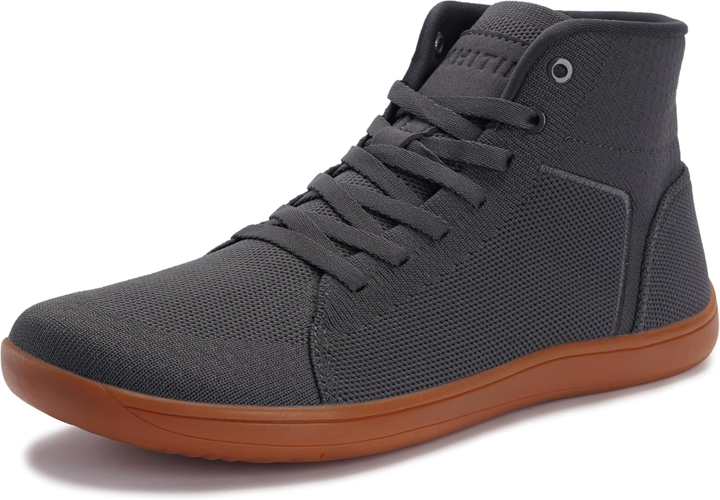 WHITIN Men's High Top Minimalist Barefoot Shoes for Comfort