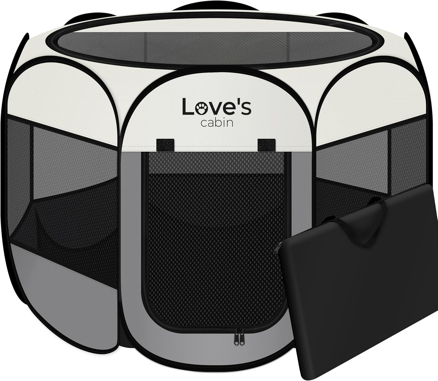 Portable Pet Playpen for Dogs and Cats - Medium Size Tent
