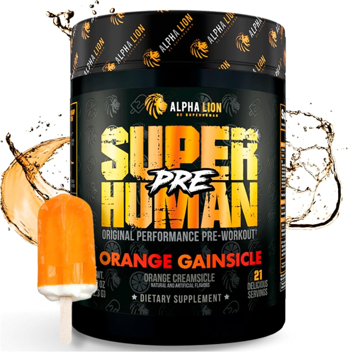 Superhuman Pre Workout Powder for Energy and Focus Boost