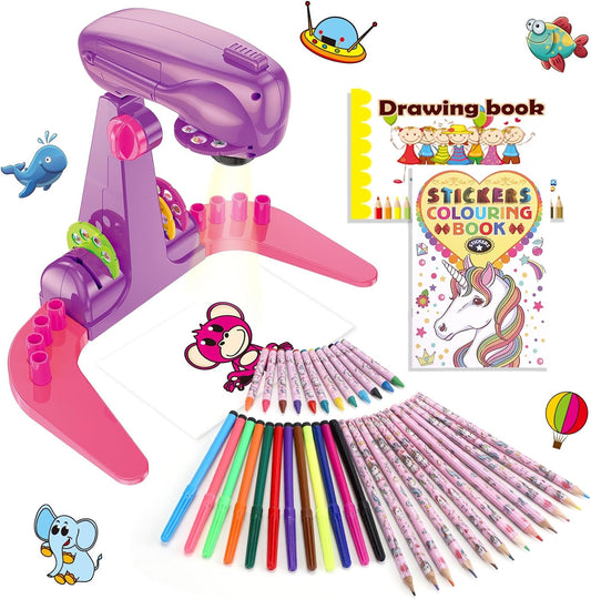 Sumsoltic Drawing Projector: Creative Kit for Girls