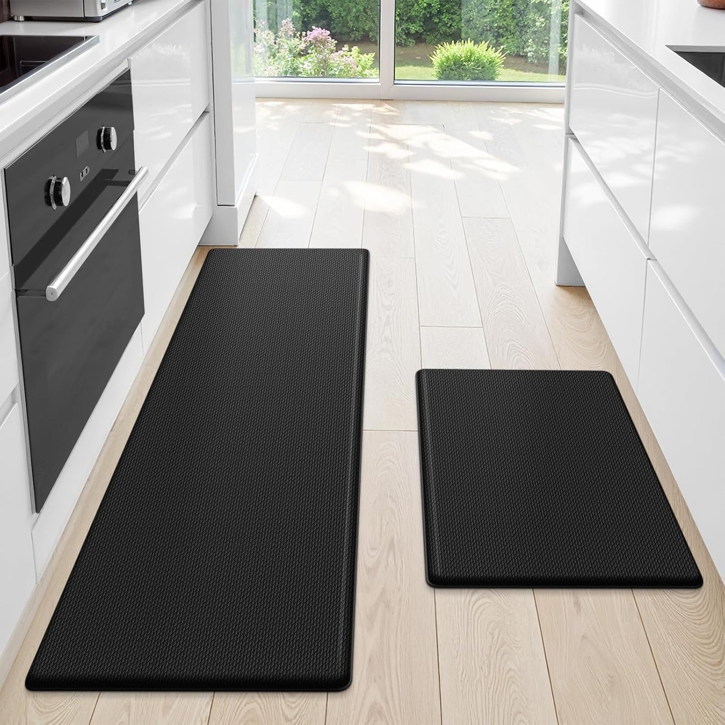 StepLively Kitchen Mats Set: Cushioned Anti-Fatigue Rugs for Home