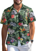 99TIMORO Wars Movie Hawaiian Shirt - Bold Space Button Short Sleeve it