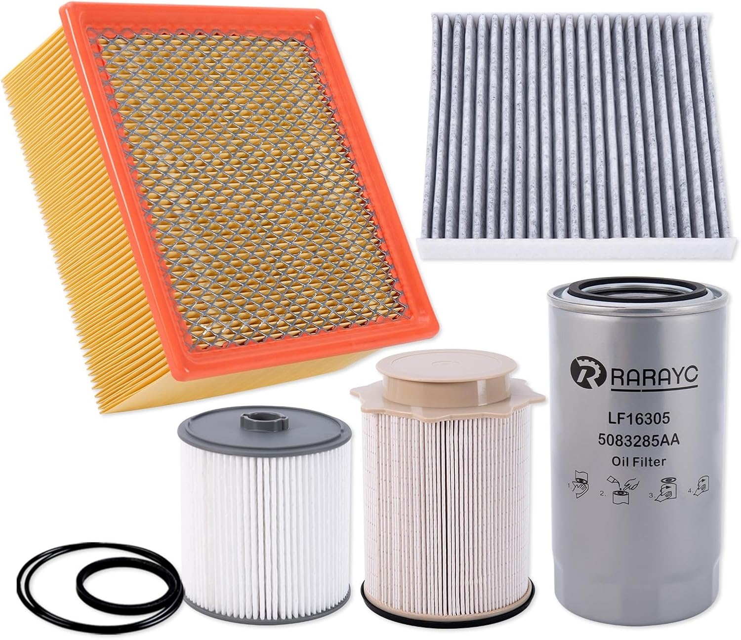 6.7L Cummins Fuel Filter Kit for 2019-2024 Ram Turbo Diesel