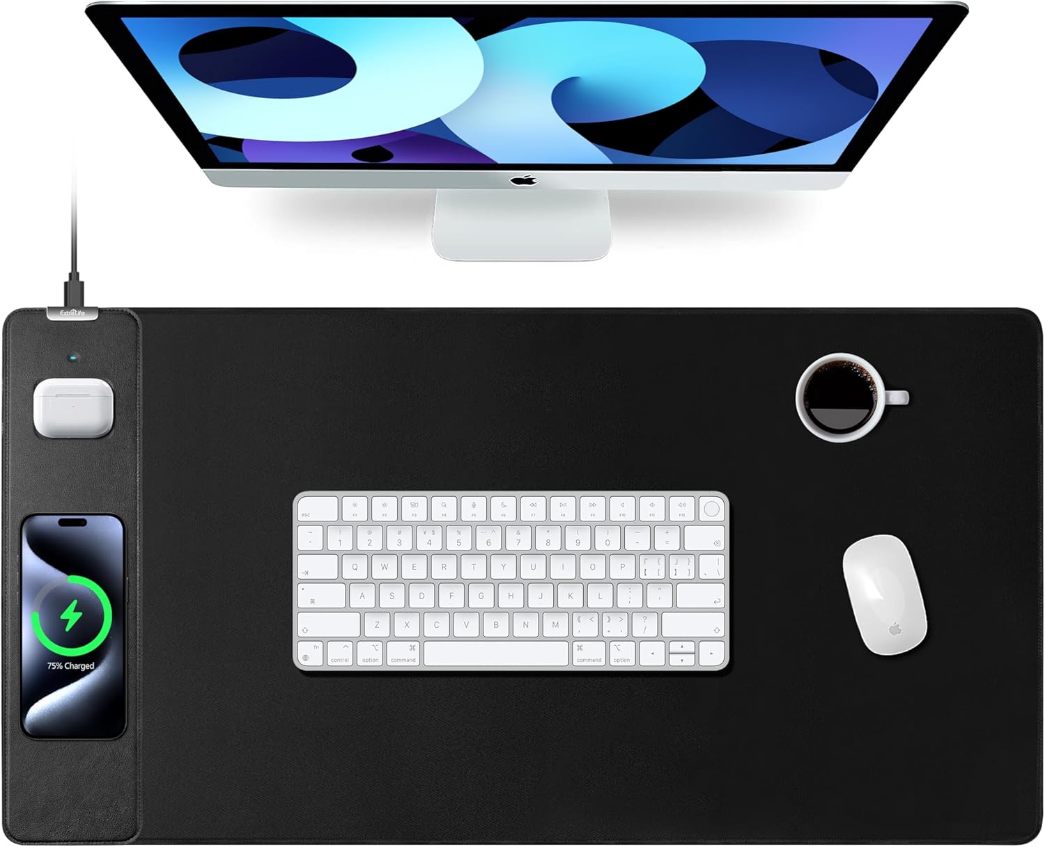 Ultra-Smooth Wireless Charging Mouse Pad - ExtreLife