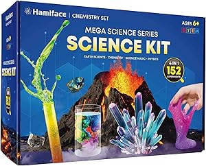 Mega Science Kit for Kids with 150+ Experiments for Fun Learning