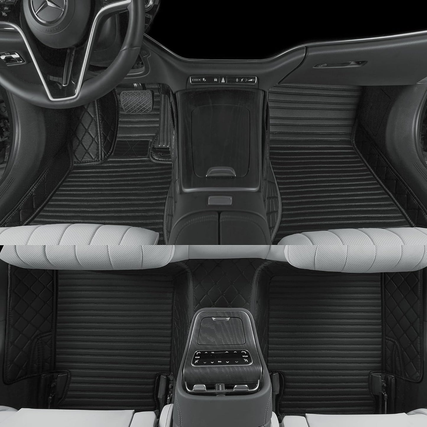 All-Weather Car Floor Mats for 99% Vehicle Models - Custom Fit