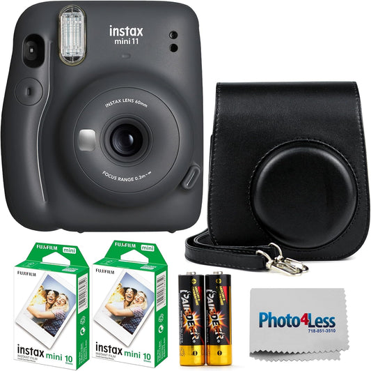 Instax Mini 11 Bundle: Instant Fun with 20 Film Sheets & Accessories