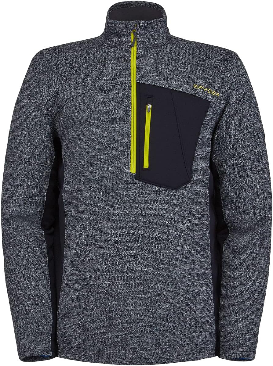 Spyder Men's Hybrid Fleece Ski Jacket