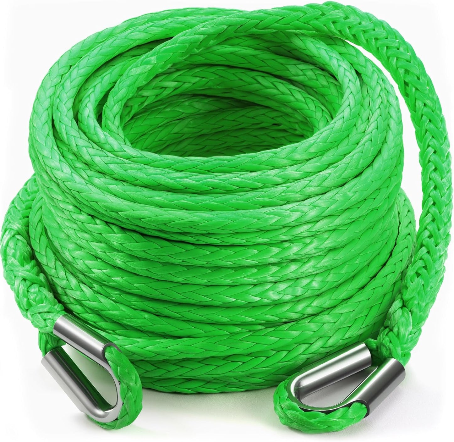 DAYDOOR 3/8ft' x 92ft Synthetic Winch Extension Rope for Off Road