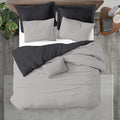 King Size Egyptian Cotton Sateen Duvet Cover - Ultra Soft Luxury