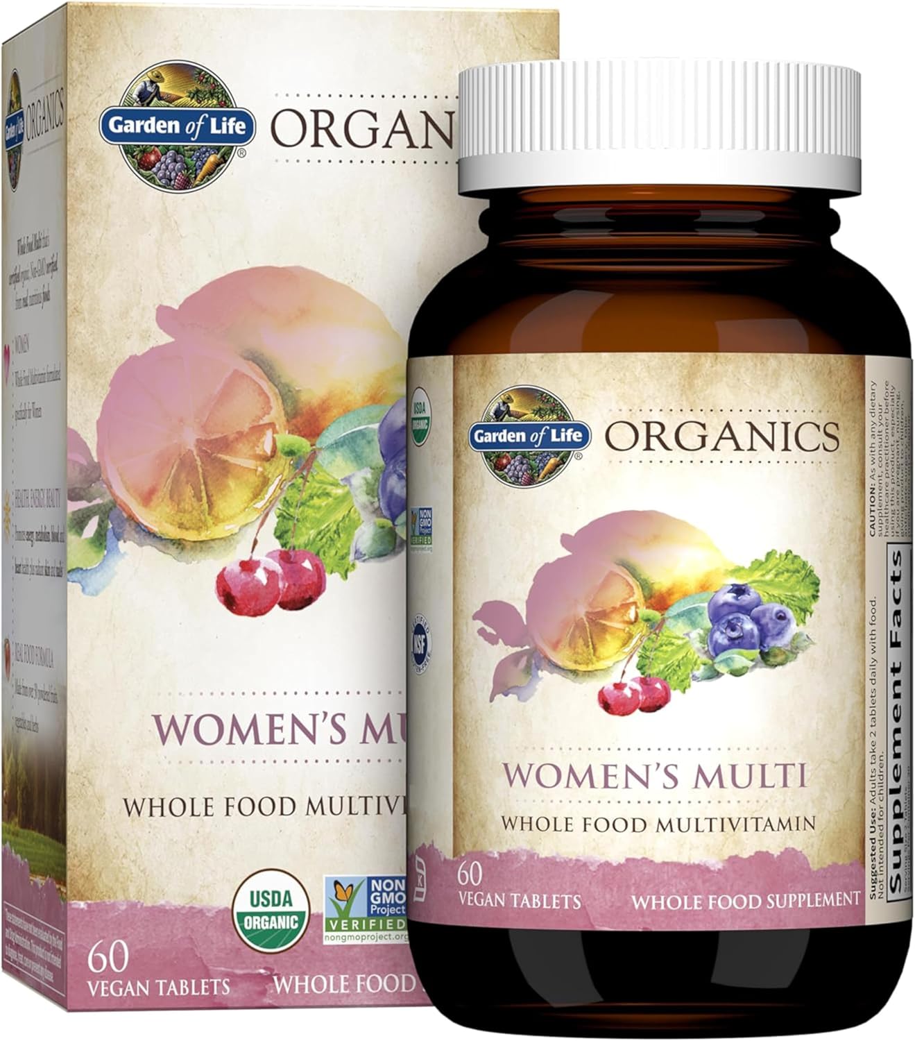 Organic Multivitamin for Women with Energy and Beauty Benefits
