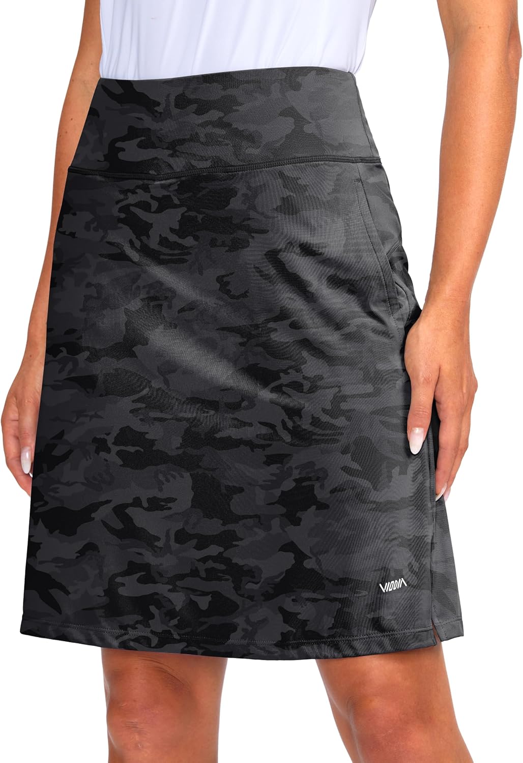 Viodia Women's 20in Knee Length Skorts for Tennis and Golf