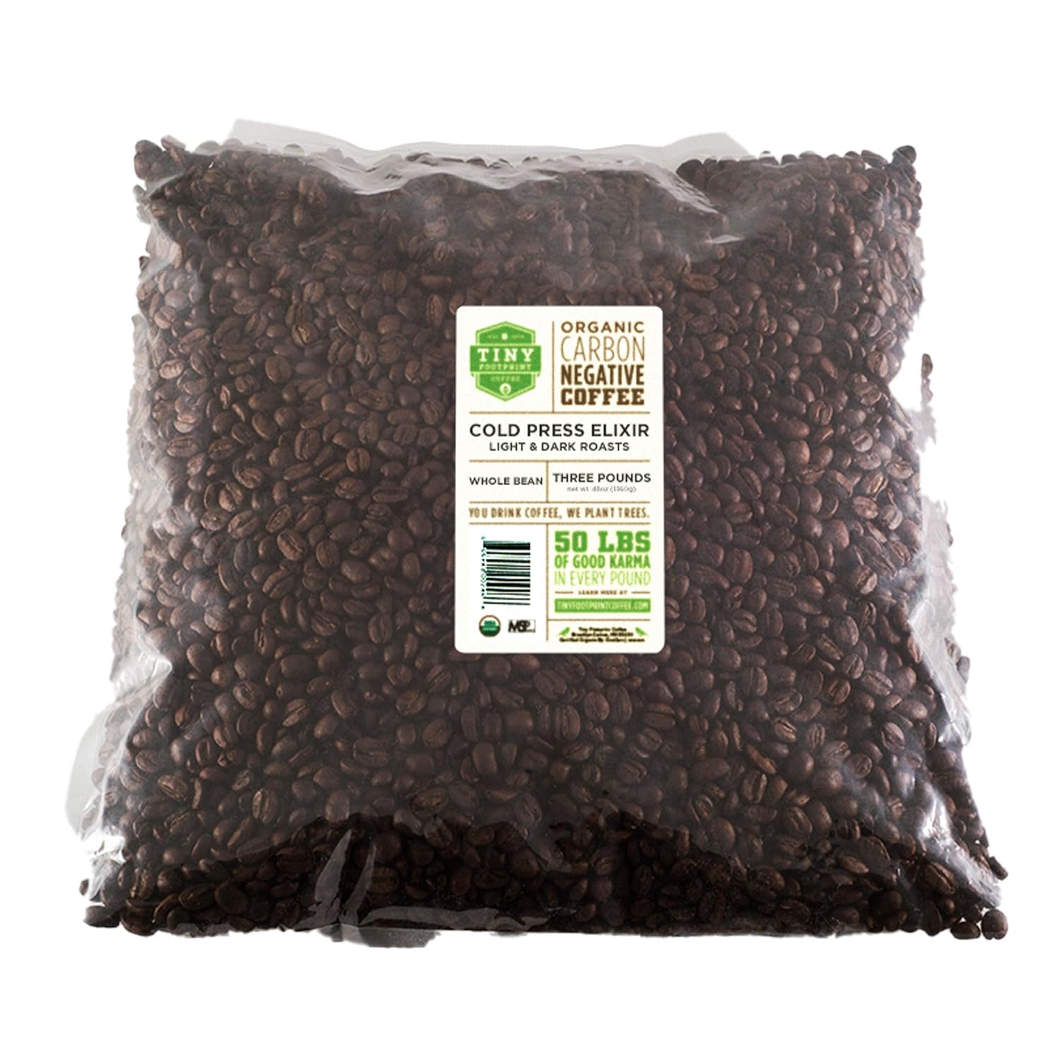 Tiny Footprint Coffee Organic Cold Press Elixir Cold Brew Blend