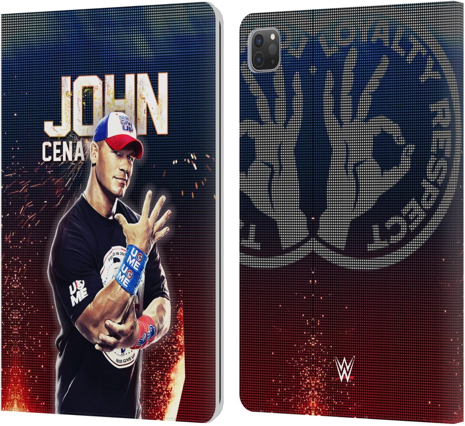 WWE John Cena Superstars Leather Wallet Case for iPad Pro 11